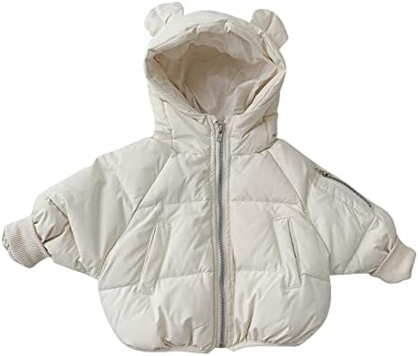 Kagayd jakna za djevojčice novorođenčad bebe dječaci djevojčice zima topli patentni zatvarač čvrsti kaputi zimske jakna za