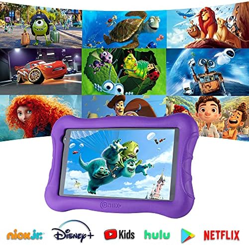 CONTIXO Kids Tablet V10 Plus + Kids Bežični paket slušalica, 7 inčni dječji tablet i sklopivi Bluetooth preko uha s unaprijed