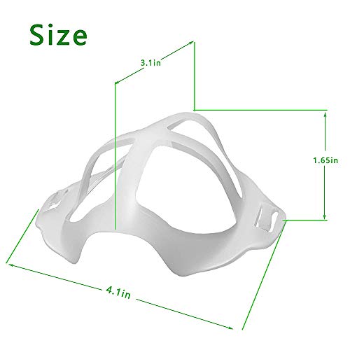Nosač maske, 3 inča-nosači maske za lice unutarnja potpora pribor za masku za udobno nošenje, stvarajući više prostora za