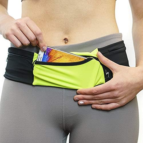 3 džep podesivog pakiranja pojasa za trčanje, Fanny Pack za vježbanje s podlogom otpornom na znoj, drži sve modele iPhonea