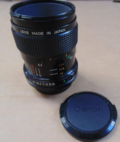 Makro objektiv Canon FD 50mm 1:3.5 Ø52 S. S. C. Made in Japan