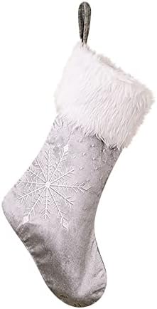 Božićni ukrasi čarape božićne čarape božićne čarape poklon vrećice ukrasi za prozore 99