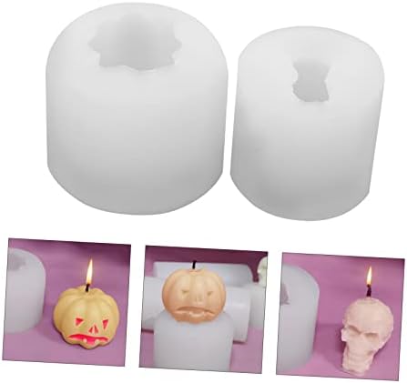 Toyvian Halloween šabloni Poklon za kupanje Silikonski bomboni kalupi silikonski kalupi za smolu 4pcs silikonski diy plijesan