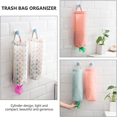Torba za odlaganje 2kom organizator plastične vrećice za smeće zidni dozator za vreće za smeće viseća torba za namirnice