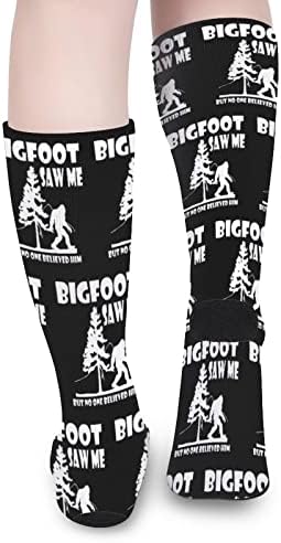 Bigfoot me vidio visoke čarape smiješne toplo preko čarapa za teleći čarape koje odgovaraju čarapama za muškarce žene