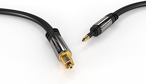 Mini-Toslink Optički audio kabel sa zaštitom signala-3ft po Cabledrect