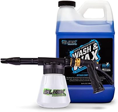 Glatki proizvodi za pranje i vosak + vrtno crijevo snop pištolja - super koncentrirani šampon za pjenu za pranje automobila