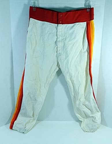 1980. Houston Astros 54 Igra je koristila bijele hlače 37-26 DP24395 - Igra korištena MLB hlače