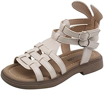 Djevojčice sandale Ljetno vanjski zatvoreni nožni prst rimska ljetna sandala za djecu Dječja ljetna cipela za dječake haljine