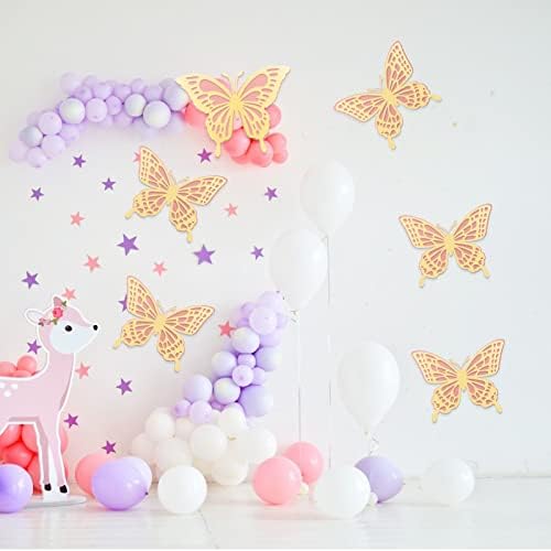 14 komada Veliki ukras za zabavu leptira, 2 veličine leptir zidni dekor za proljetno ljeto leptir tema rođendana bebe tuš