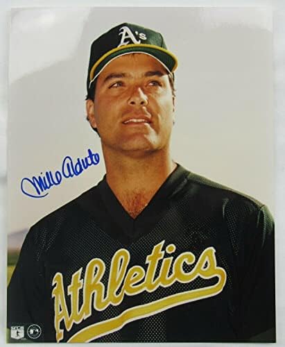 Mike Aldrete potpisao Auto Autogram 8x10 Photo V - Autografirane MLB fotografije