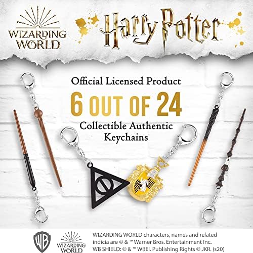 Set privjesaka za ključeve Hari Potter 6 kom-uključuje Minervu McGonagall, Remusa Lupina, štapić Nevillea Longbottoma i još