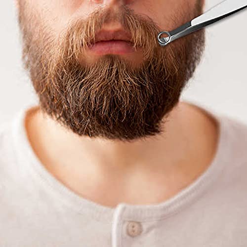 5pcs pinceta za šišanje kose za muškarce i žene trimer za kosu za nos od nehrđajućeg čelika profesionalni alat za uklanjanje