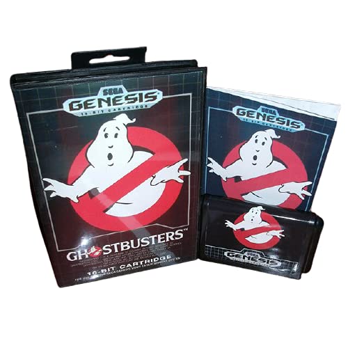 Aditi Ghost Busters nas naslovnice s kutijom i priručnikom za Sega Megadrive Genesis Video Game konzola 16 Bit MD kartica