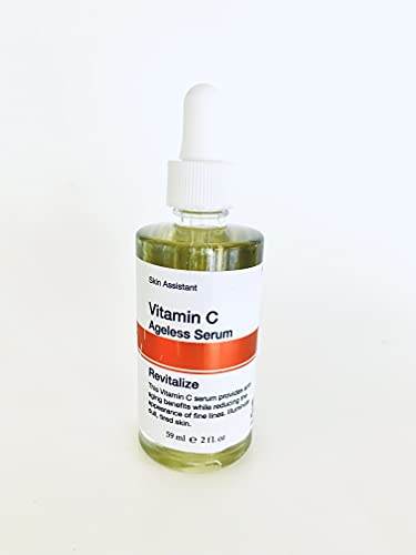 Set bezvremenskog seruma za hidrataciju hijaluronskom kiselinom i obnavljanje vitamina C, po 2 fl oz, ukupno 2 komada, bez