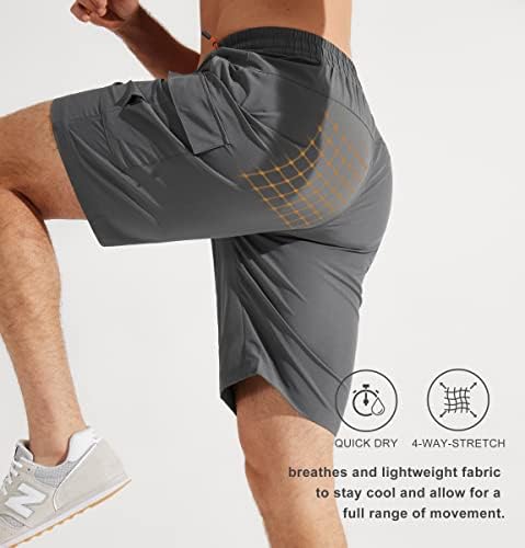 Libin muški planinarski teretni kratke hlače lagane brze suhe atletske casual kratke hlače za golf na otvorenom aktivnim