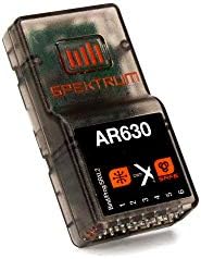 Spektrum AR630 6 kanal AS3X sigurni prijemnik, SPMAR630, crno