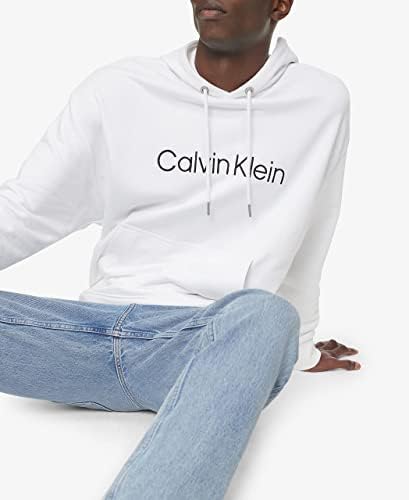 Calvin Klein muški logotip francuski Terry Hoodie