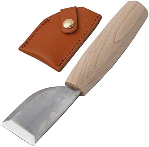 Kakuri kožni nož ravna oštrica 36 mm japanska čelična oštrica s omotačem, napravljena u Japanu, alat za rezanje kože, profesionalni