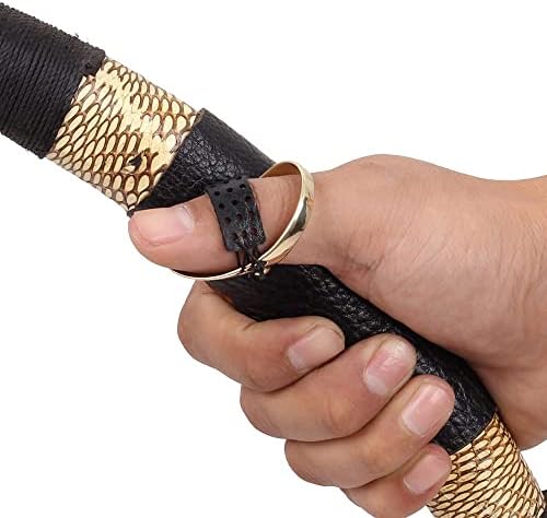 Ručno izrađeni mesingani prsten za gađanje palcem s držačem za palac štitnik za prste tradicionalni zakrivljeni štitnik za