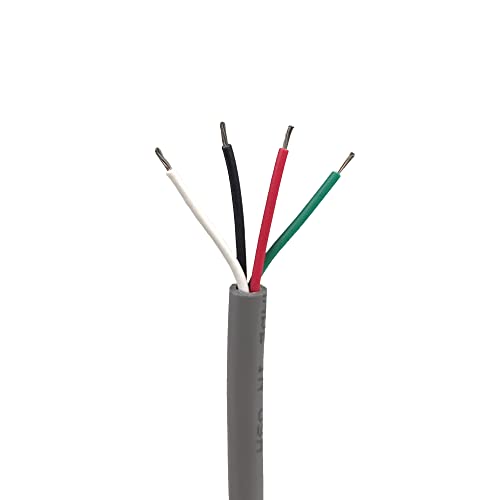 4-jezgreni komunikacijski kabel 22-milimetarskog 200V neoklopljenog 250FT duljine