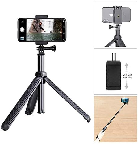 Premium Selfie Stick za GoPro Hero 9 8 7 6 5 4 3 3+ 2 2018 Fusion Session, ACASO, SJCAM akcijske kamere i mobitele i kompaktne