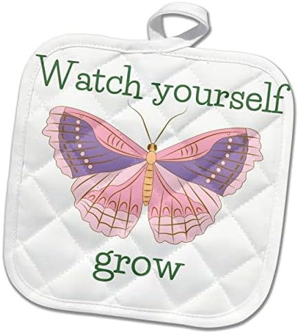 3Drose Slika prekrasnog leptira s tekstom Watch Yourself Raste - Vlasnici rura