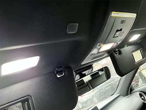 BRISHINE WHITE INTERIOR LED svjetla komplet za Lexus IS250/ IS350/ ISF 2014 2015 2017 2018 2018 2019 Super Bright 6000k