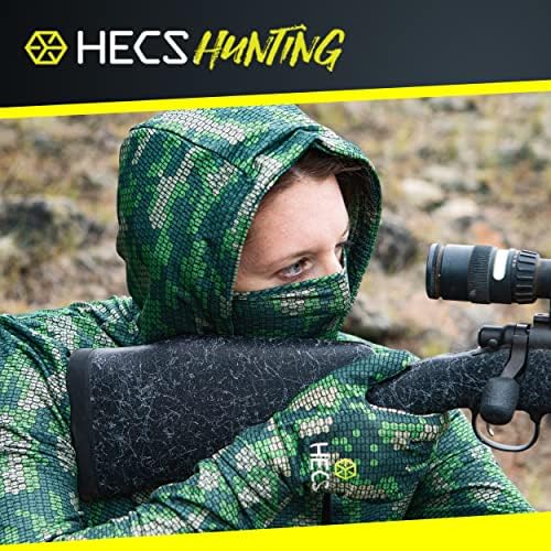 HECS lov na hoodie Hecstyle Stealth Screent s maskama s maskom jelena Turkey & Big Game Lov za lov i Gear unisex