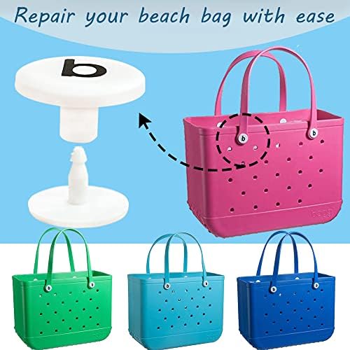 Zamjenske zakovice za močvarne torbe, 10pack velike gumbe za zamjenu vrećice plaže, tote torbe Standard i predimenzionirani