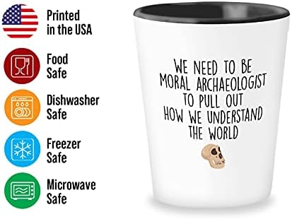 Zagrljaj mjehurića arheologa čaša od 1,5 oz-moramo biti moralni arheolozi - sarkazam skeletni artefakti Povijest iskopavanja