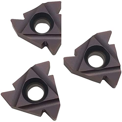 Ploče za rezanje navoja od 10pcs 22,60,15 3,5-5,0 mm karbidne ploče za obradu dijelova od željeza i čelika prikladne su za
