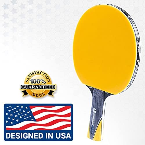 Ping pong veslo s ubojicom spin + futrolom besplatno - profesionalni stolni teniski reket za početnike i napredne igrače
