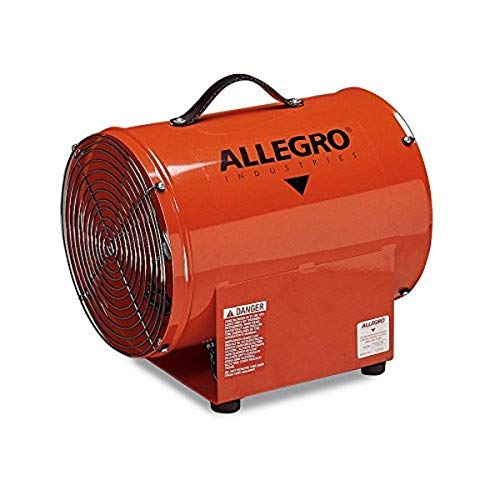Allegro Industries 9509–50e Visoki izlazni aksijalni puhač, 12 , 220V/50 Hz