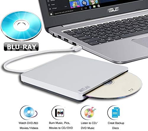USB 3.0 Blu-ray a superdrive Vanjski prijenosni DVD player Bluray Filmovi za Apple MacBook Air Pro sredine 2012 2011 A1278