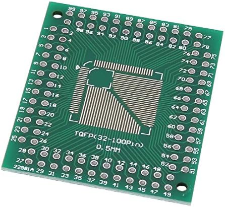 Novi LON0167 Prototipiranje dvostruke bočne ploče PCB ploča zelena 38x46mm TQFP32-100 (prototipiranje Doppelseitiger Leiterplatte