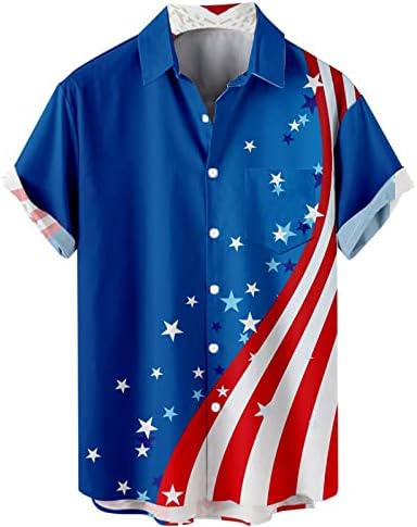 2023. Nova muški moderni dan neovisnosti zastava 3d digitalni tiskar Personalizirani modni represlijed majica