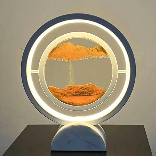 Xianfei Moving Sand Art Slikanje lampica, LED Svjetlos, 3D duboki morski pješčanik, kreativni krajolik, pogodan za ukrašavanje