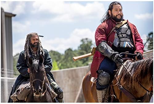 The Walking Dead Khary Payton kao Ezekiel s Cooperom Andrewsom kao Jerry na konju 8 x 10 inča fotografija