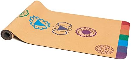 Satoriconcept Cork Yoga Mat - ekološki prihvatljivi pluta i guma, lagana sa savršenom veličinom i 4 mm debljine, bez