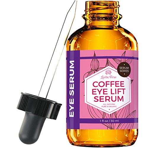 Kava za oči dizanje seruma od Leven Rose čista, organski, prirodno smanjuje natečenost, anti starenje, uljepšava umorne oči