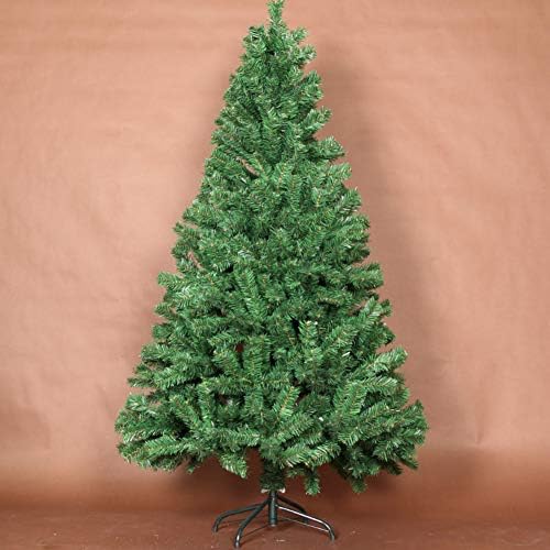 Caixin Umjetni božićni borovi Premium Xmas Tree Metal Stand, klasični dekor Unlorit Eco-Enorgely Bare Tree Indoor Outdoor-Green