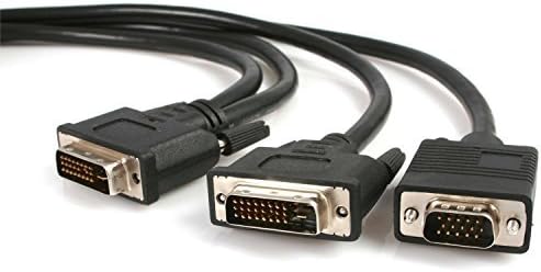 StarTech.com DVIVGAYMM6 6-stopa DVI-I mužjak do DVI-D mužjaka i HD15 VGA muški kabel za razdjelnik videozapisa po StarTech