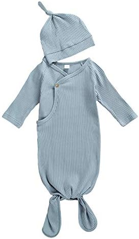 Qiylii unisex dojenčad dječja haljina za spavanje novorođenče djevojaka zapletena spavaća pidžama koja se vraća kući