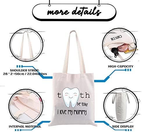 Dentalni higijeničarski pokloni za žene dentalna torba pribor za zubnog asistenta poklon za novopečenu mamu stomatologinju
