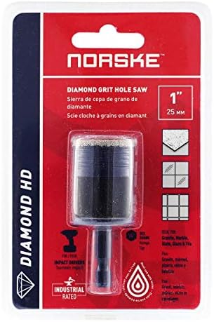Norske Tools NDHSI113 1/2 inča industrijska kvaliteta Vakuumski lemljeni dijamantni bušilica Bit Hole Saw za pločice, kamen,