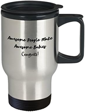 Za trudnicu prijatelja kava Putovanje šalica najbolje smiješna jedinstvena čaša čaša savršena ideja Sjajni ljudi napravite