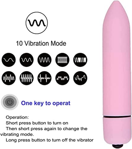 Tihi vibrator za bradavice od 10 vibracijskih načina, vodootporan za preciznu stimulaciju klitorisa, Prijenosni seks igračka