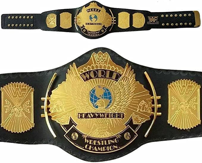 R-T REPLICA Klasična zlatna krila Eagle Wrestling Remel za prvenstvo u teškoj kategoriji 4 mm. Veličina odraslih