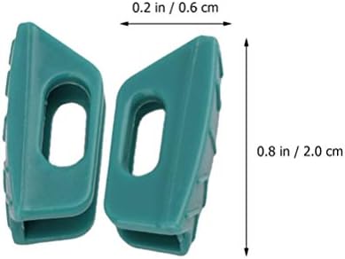 Kabilock Spring Alat 50 parova Skissor Fiksator Clips Plastic U-oblikovane pređe za rezanje navoja zarežanje obrezivanja